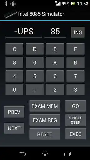 Play Intel 8085 Simulator