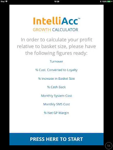 Play IntelliAcc Growth Calculator as an online game IntelliAcc Growth Calculator with UptoPlay