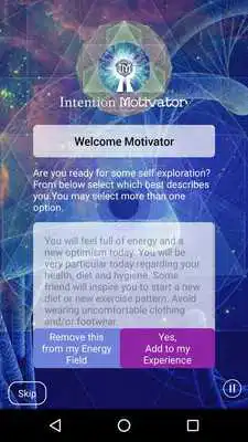 Play Intention Motivator
