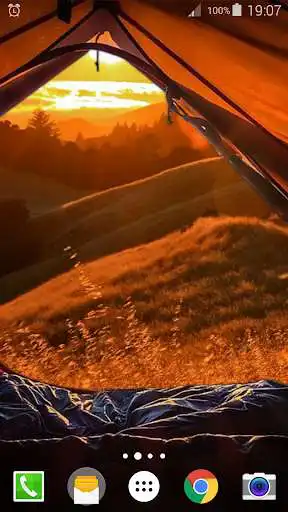 Play In Tent Live Wallpaper