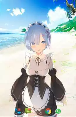 Play Interactive Anime Live Rem-chan Wallpaper