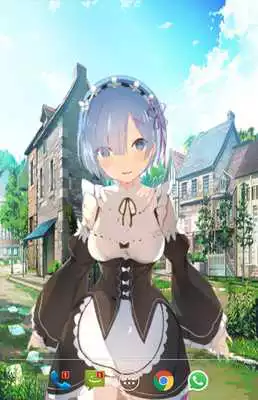 Play Interactive Anime Live Rem-chan Wallpaper