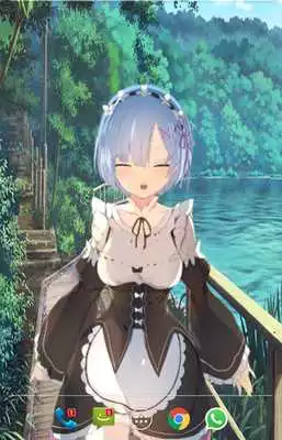 Play Interactive Anime Live Rem-chan Wallpaper