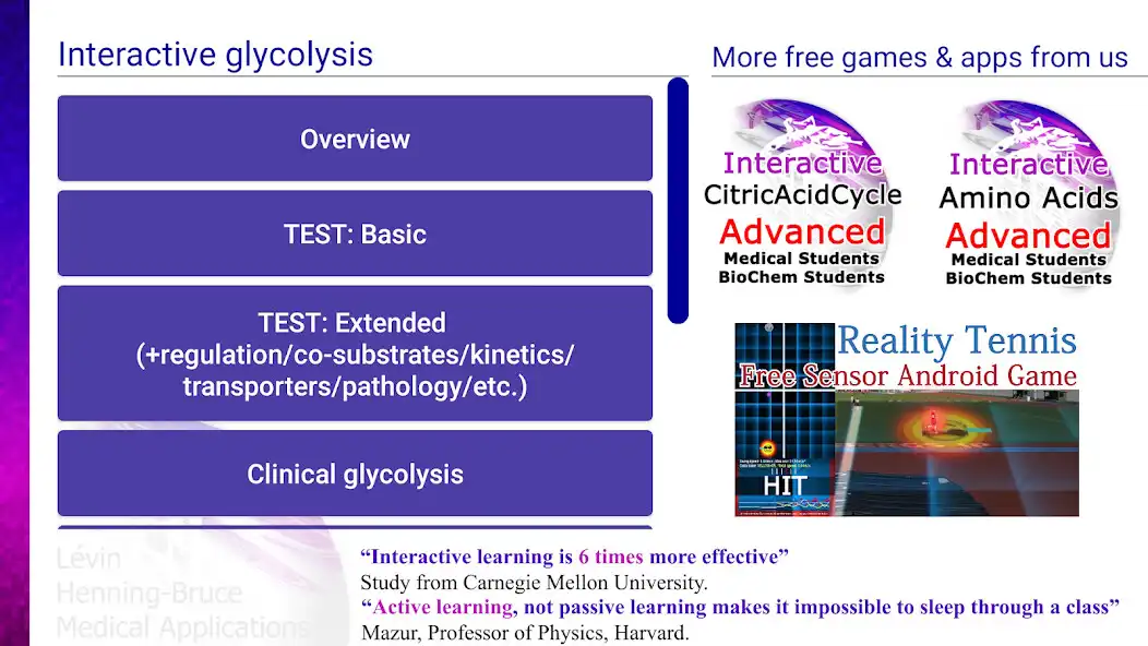 Play Interactive Glycolysis : Advanced Test  Quiz  and enjoy Interactive Glycolysis : Advanced Test  Quiz with UptoPlay
