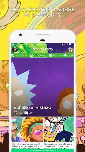 Play Interdimensional Amino para Rick y Morty