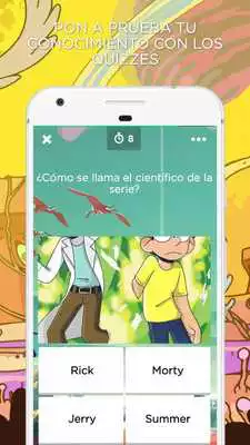 Play Interdimensional Amino para Rick y Morty