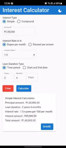 Play Interest Calculator by ANR  and enjoy Interest Calculator by ANR with UptoPlay