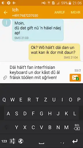 Play Interfrisian Keyboard  and enjoy Interfrisian Keyboard with UptoPlay
