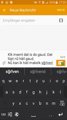 Play Interfrisian Keyboard as an online game Interfrisian Keyboard with UptoPlay