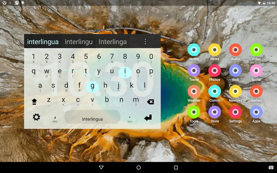 Play Interlingua Keyboard plugin as an online game Interlingua Keyboard plugin with UptoPlay
