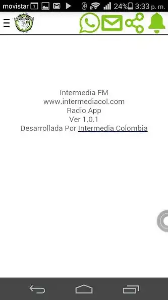 Play Intermedia FM as an online game Intermedia FM with UptoPlay