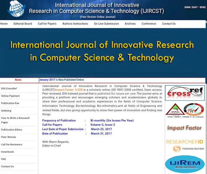 Play International Journal IJIRCST  and enjoy International Journal IJIRCST with UptoPlay