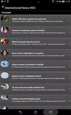 Play International News RSS