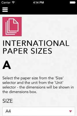 Play International paper size guide