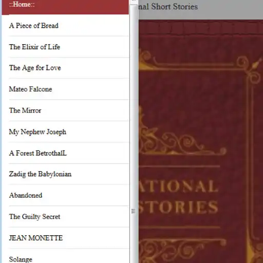 Play International Short Stories volume III - French as an online game International Short Stories volume III - French with UptoPlay