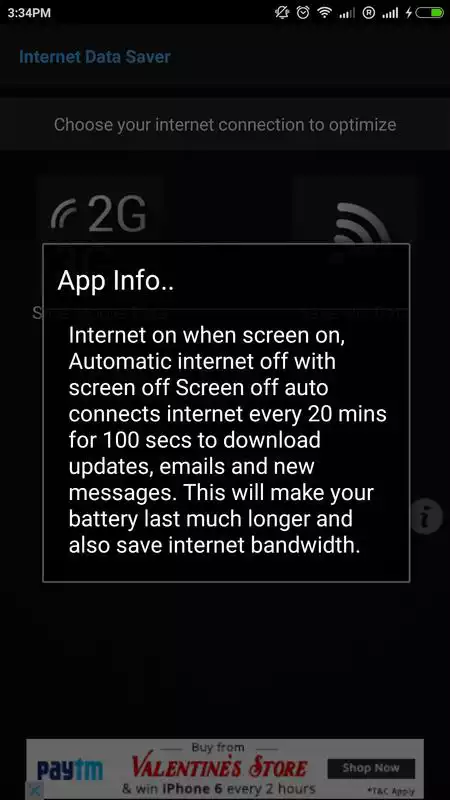Play internet data saver
