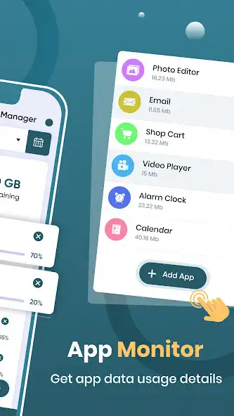 Play Internet Data Usage  Monitor as an online game Internet Data Usage  Monitor with UptoPlay