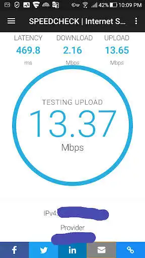 Play internet free speed test