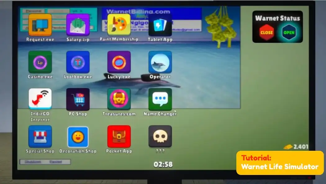 Play Internet Life Simulator Guide as an online game Internet Life Simulator Guide with UptoPlay