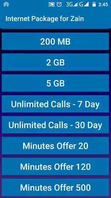 Play Internet Package for Zain