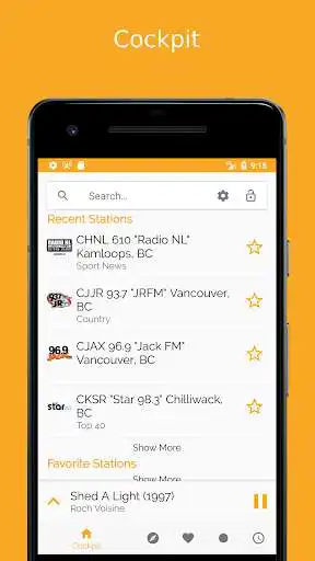 Play Internet Radio British Columbia