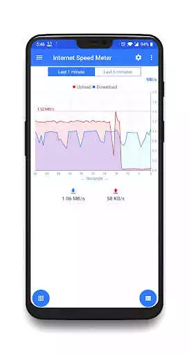 Play Internet Speed Meter - Live  and enjoy Internet Speed Meter - Live with UptoPlay