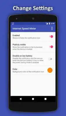 Play Internet Speed Meter Netmeter