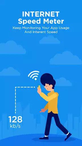 Play Internet speed meter  and enjoy Internet speed meter with UptoPlay
