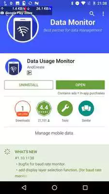 Play Internet Speed Monitor