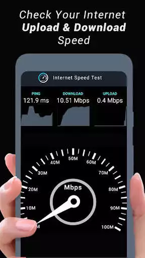 Play Internet Speed Tester 2019 as an online game Internet Speed Tester 2019 with UptoPlay