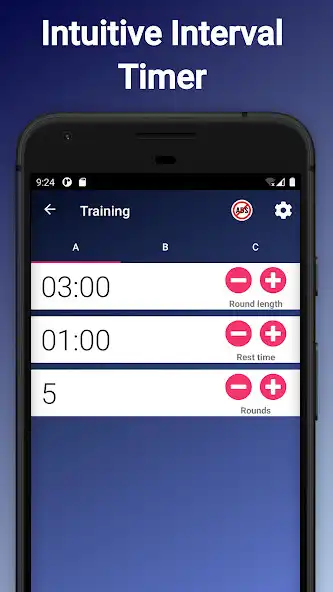 Play Interval Timer - Boxing, HIIT, Tabata training  and enjoy Interval Timer - Boxing, HIIT, Tabata training with UptoPlay