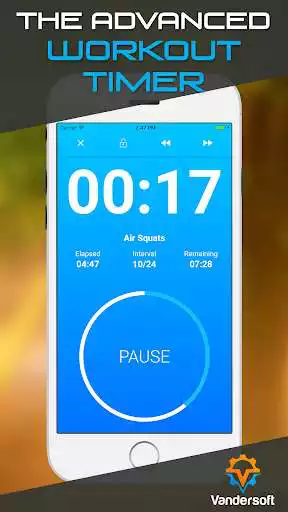Play Interval Timer - Tabata & HIIT Workout Stopwatch  and enjoy Interval Timer - Tabata & HIIT Workout Stopwatch with UptoPlay