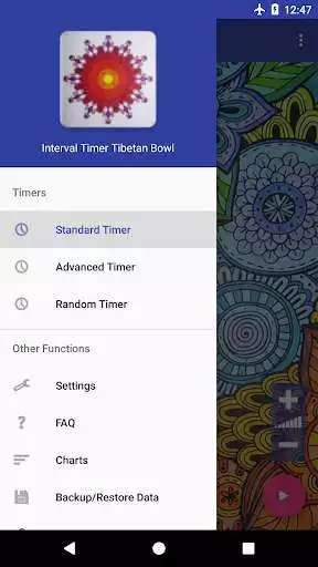 Play Interval Timer Tibetan Bowl as an online game Interval Timer Tibetan Bowl with UptoPlay