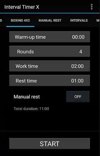 Play Interval Timer X  and enjoy Interval Timer X with UptoPlay