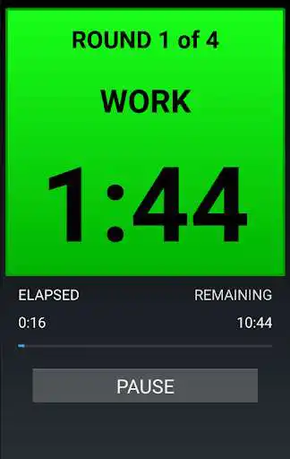 Play Interval Timer X as an online game Interval Timer X with UptoPlay