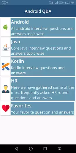 Play Interview Questions & Answers For Android as an online game Interview Questions & Answers For Android with UptoPlay