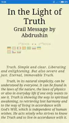 Play In the Light of Truth. Grail Message by Abdrushin
