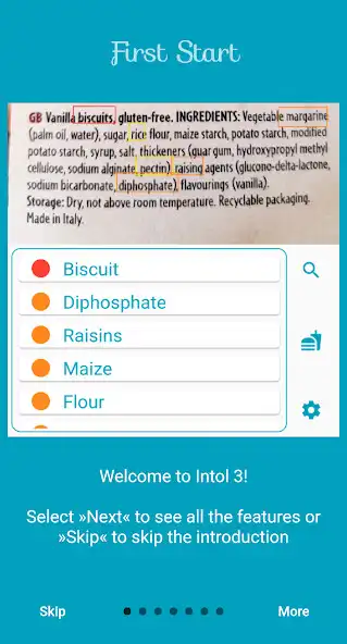 Play Intol 3 - Scans Food Intolerances as an online game Intol 3 - Scans Food Intolerances with UptoPlay
