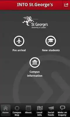 Play INTO St Georges student app
