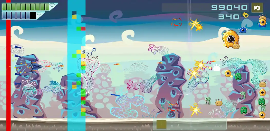 Play Invaders Defender as an online game Invaders Defender with UptoPlay