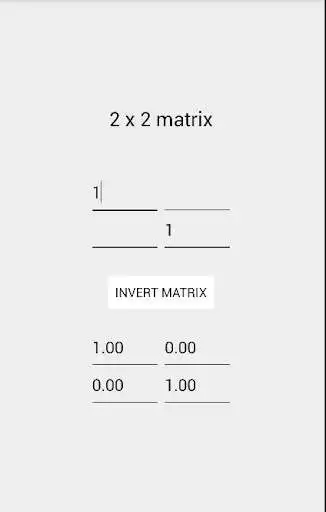 Play Inverse matrix
