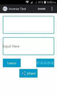 Play Inverse Text