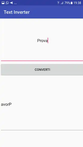 Play Invertitore di testo as an online game Invertitore di testo with UptoPlay