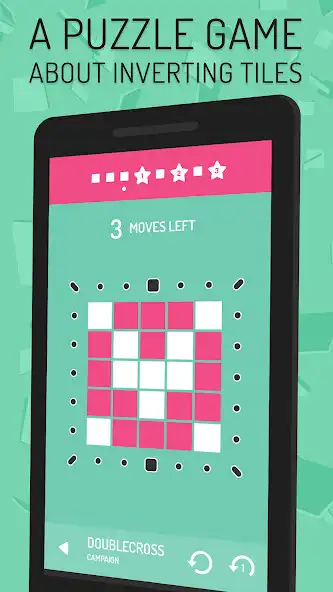 Play Invert - Tile Flipping Puzzles  and enjoy Invert - Tile Flipping Puzzles with UptoPlay