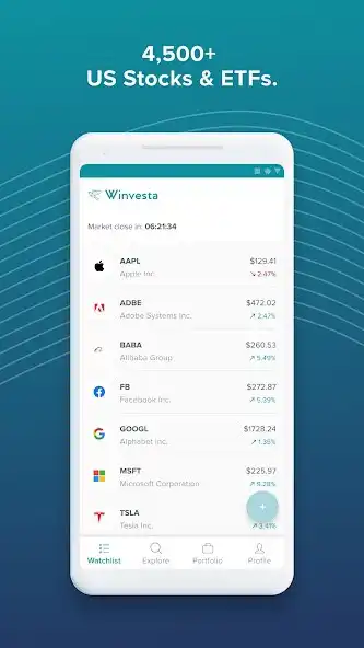 Play Invest in US stocks - Winvesta  and enjoy Invest in US stocks - Winvesta with UptoPlay