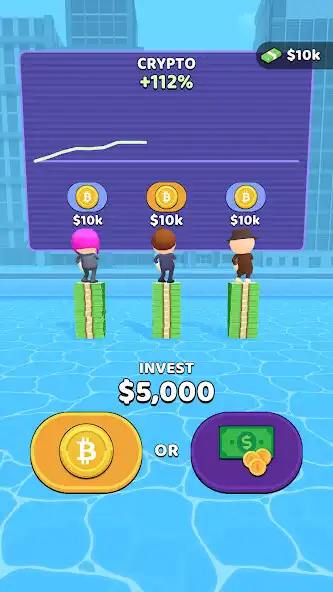 Play Investment Clash! as an online game Investment Clash! with UptoPlay