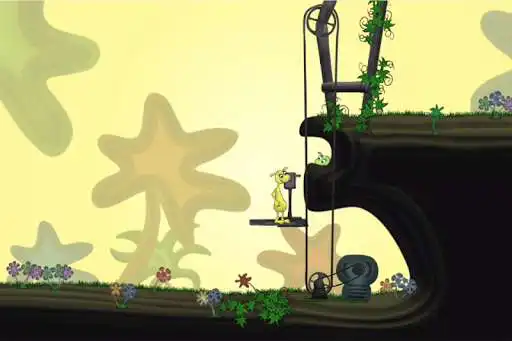 Invincible Fons - a funny puzzle platform game online game with UptoPlay