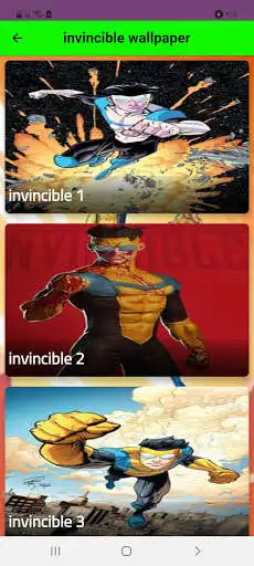Play invincible wallpaper  and enjoy invincible wallpaper with UptoPlay