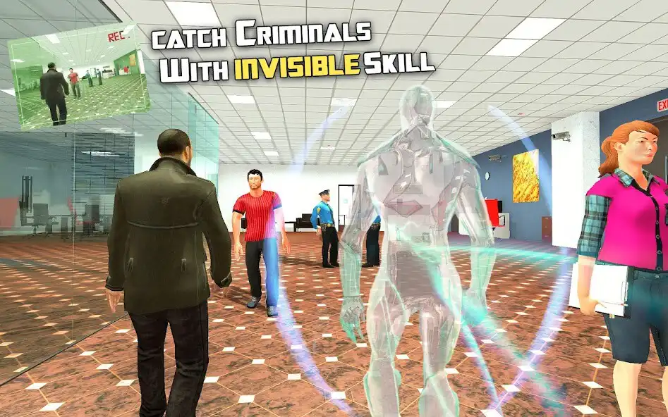 Play Invisible Ninja Rope Hero Game  and enjoy Invisible Ninja Rope Hero Game with UptoPlay