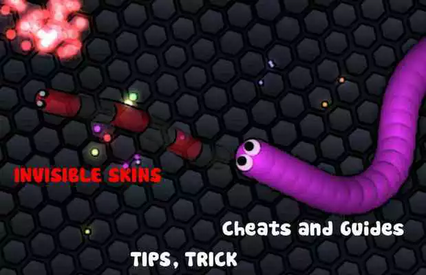 Play Invisible Skins for Slitherio